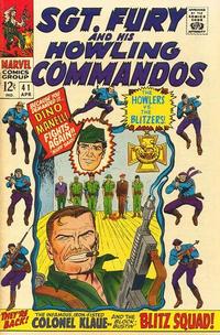 Cover Thumbnail for Sgt. Fury (Marvel, 1963 series) #41