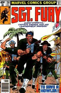 Cover for Sgt. Fury and His Howling Commandos (Marvel, 1974 series) #154