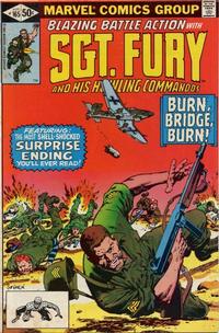 Cover for Sgt. Fury and His Howling Commandos (Marvel, 1974 series) #165