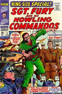 Cover Thumbnail for Sgt. Fury Annual (Marvel, 1965 series) #5