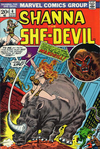 Cover Thumbnail for Shanna, the She-Devil (Marvel, 1972 series) #4