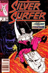 Cover for Silver Surfer (Marvel, 1987 series) #28 [Newsstand]