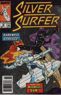 Cover Thumbnail for Silver Surfer (Marvel, 1987 series) #29 [Newsstand]