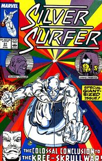 Cover for Silver Surfer (Marvel, 1987 series) #31 [Direct]