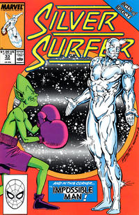 Cover Thumbnail for Silver Surfer (Marvel, 1987 series) #33 [Direct]