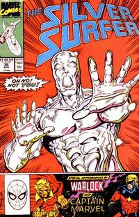 Cover for Silver Surfer (Marvel, 1987 series) #36 [Direct]