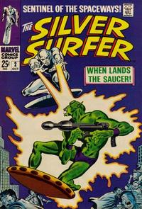 Cover Thumbnail for The Silver Surfer (Marvel, 1968 series) #2