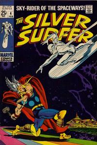 Cover Thumbnail for The Silver Surfer (Marvel, 1968 series) #4
