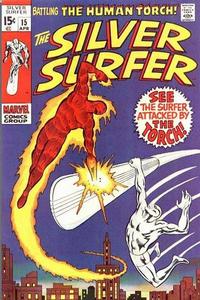 Cover Thumbnail for The Silver Surfer (Marvel, 1968 series) #15
