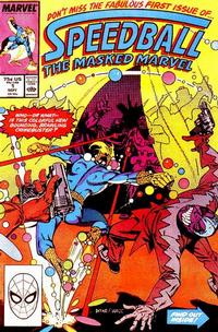 Cover Thumbnail for Speedball (Marvel, 1988 series) #1 [Direct]