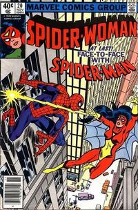 Cover Thumbnail for Spider-Woman (Marvel, 1978 series) #20 [Newsstand]