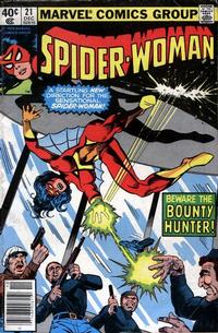 Cover Thumbnail for Spider-Woman (Marvel, 1978 series) #21 [Newsstand]
