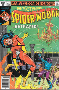 Cover Thumbnail for Spider-Woman (Marvel, 1978 series) #23 [Newsstand]