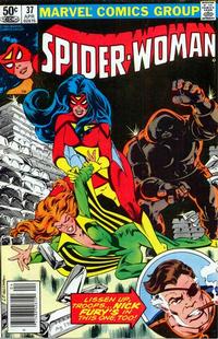 Cover Thumbnail for Spider-Woman (Marvel, 1978 series) #37 [Newsstand]