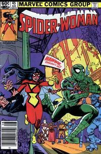Cover Thumbnail for Spider-Woman (Marvel, 1978 series) #45 [Newsstand]