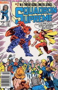 Cover Thumbnail for Squadron Supreme (Marvel, 1985 series) #2 [Newsstand]