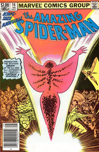 Cover Thumbnail for The Amazing Spider-Man Annual (Marvel, 1964 series) #16 [Newsstand]