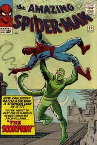 Cover for The Amazing Spider-Man (Marvel, 1963 series) #20