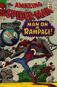 Cover for The Amazing Spider-Man (Marvel, 1963 series) #32 [Regular Edition]