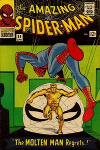 Cover Thumbnail for The Amazing Spider-Man (Marvel, 1963 series) #35 [Regular Edition]