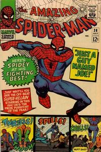 Cover Thumbnail for The Amazing Spider-Man (Marvel, 1963 series) #38 [Regular Edition]