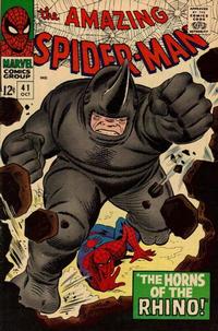 Cover for The Amazing Spider-Man (Marvel, 1963 series) #41 [Regular Edition]