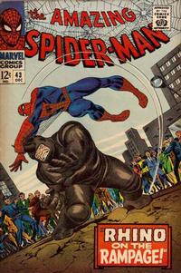 Cover for The Amazing Spider-Man (Marvel, 1963 series) #43
