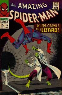 Cover for The Amazing Spider-Man (Marvel, 1963 series) #44 [Regular Edition]