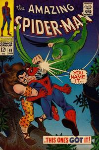 Cover Thumbnail for The Amazing Spider-Man (Marvel, 1963 series) #49 [Regular Edition]