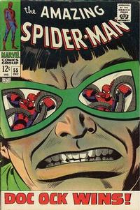 Cover Thumbnail for The Amazing Spider-Man (Marvel, 1963 series) #55