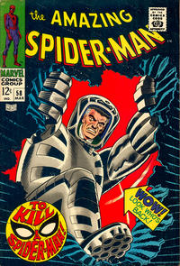 Cover Thumbnail for The Amazing Spider-Man (Marvel, 1963 series) #58