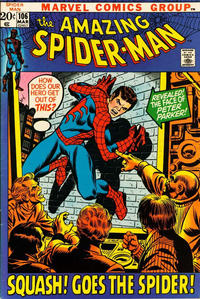 Cover for The Amazing Spider-Man (Marvel, 1963 series) #106 [Regular Edition]