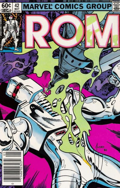 Cover for Rom (Marvel, 1979 series) #42 [Newsstand]