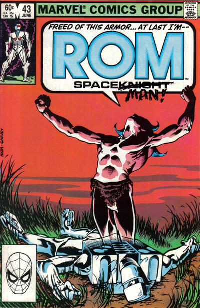 Cover for Rom (Marvel, 1979 series) #43 [Direct]