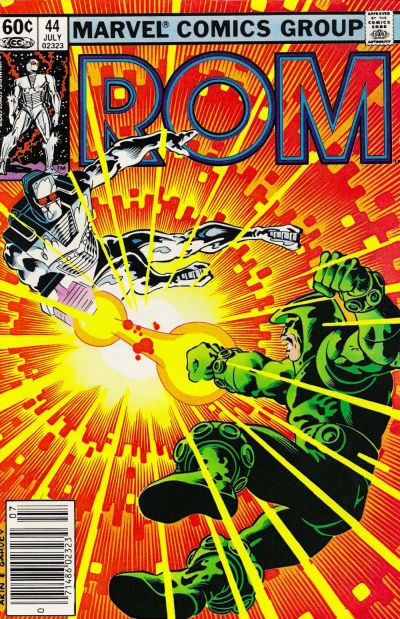 Cover for Rom (Marvel, 1979 series) #44 [Newsstand]
