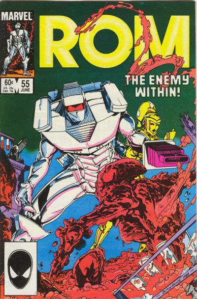 Cover for Rom (Marvel, 1979 series) #55 [Direct]
