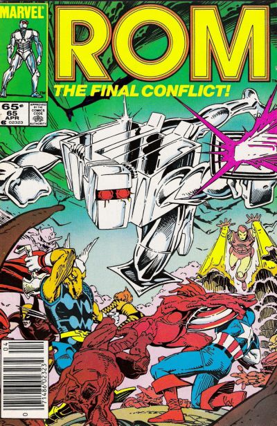 Cover for Rom (Marvel, 1979 series) #65 [Newsstand]