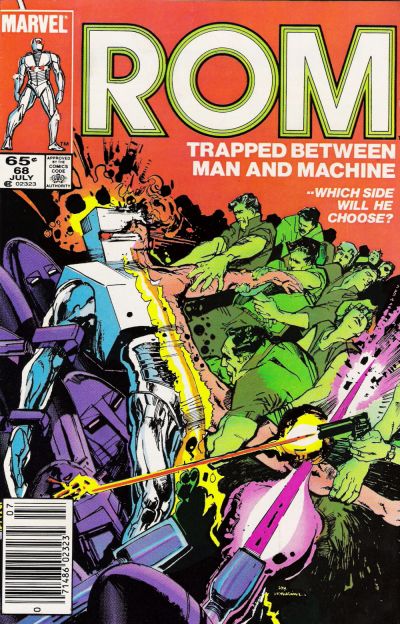 Cover for Rom (Marvel, 1979 series) #68 [Newsstand]