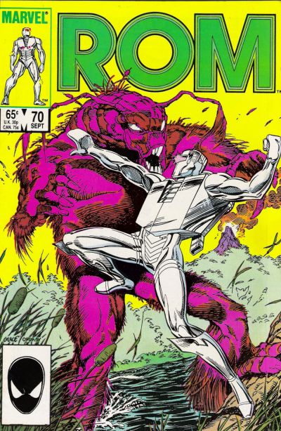 Cover for Rom (Marvel, 1979 series) #70 [Direct]