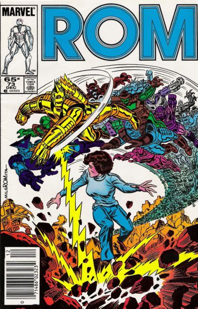 Cover for Rom (Marvel, 1979 series) #73 [Newsstand]