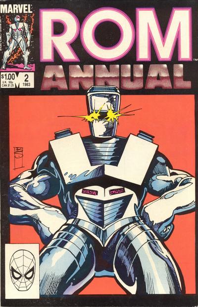 Cover for Rom Annual (Marvel, 1982 series) #2 [Direct]