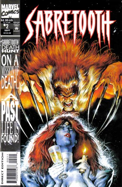 Cover for Sabretooth (Marvel, 1993 series) #2 [Direct]
