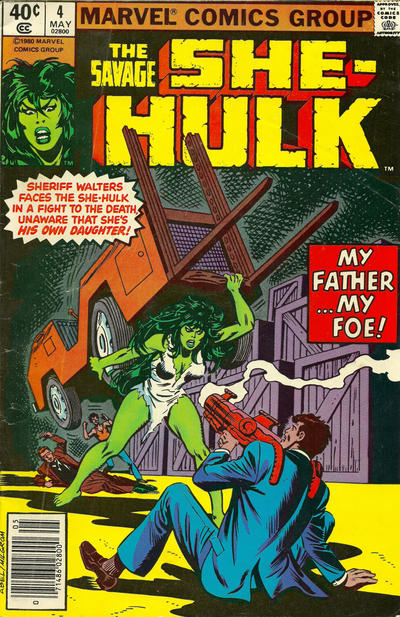 Cover for The Savage She-Hulk (Marvel, 1980 series) #4