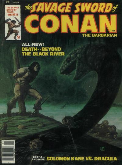 Cover for The Savage Sword of Conan (Marvel, 1974 series) #26