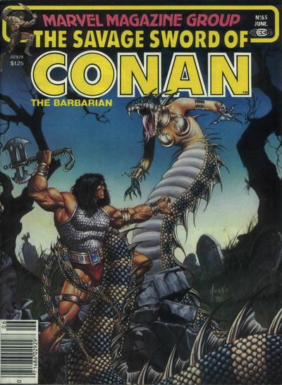 Cover for The Savage Sword of Conan (Marvel, 1974 series) #65