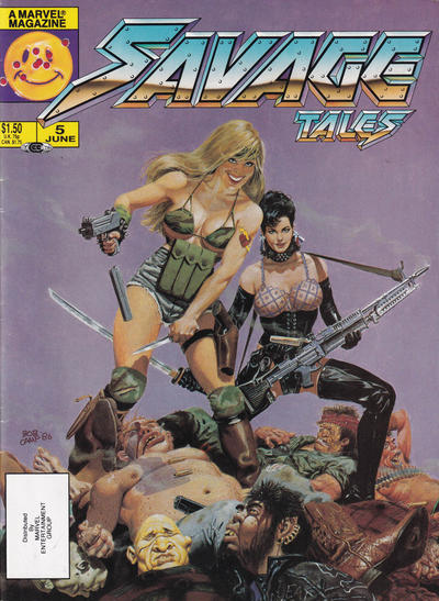 Cover for Savage Tales (Marvel, 1985 series) #5 [Direct]