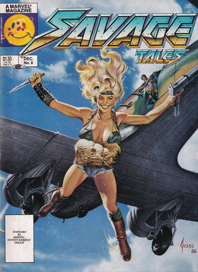 Cover for Savage Tales (Marvel, 1985 series) #8