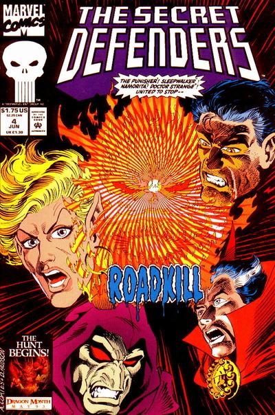 Cover for The Secret Defenders (Marvel, 1993 series) #4