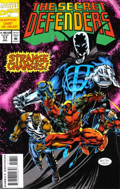 Cover for The Secret Defenders (Marvel, 1993 series) #17