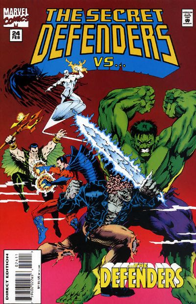 Cover for The Secret Defenders (Marvel, 1993 series) #24
